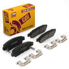 Metrix Premium Rear Semi-Metallic Disc Brake Pad Set 93965MS OEM fit auto parts