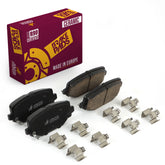 Metrix Premium Rear Ceramic Disc Brake Pad Set 93968MC OEM fit auto parts