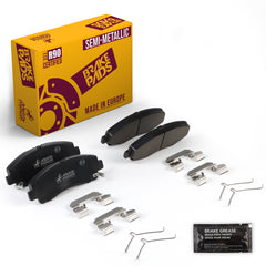 Metrix Premium Chassis Parts Front Disc Brake Pad Set 93977MS OEM fit auto parts