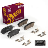 Metrix Premium Chassis Parts Rear Disc Brake Pad Set 93992MC OEM fit auto parts