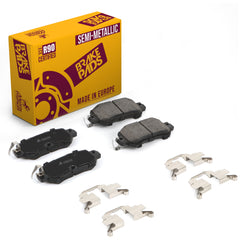 Metrix Premium Rear Semi-Metallic Disc Brake Pad Set 93995MS OEM fit auto parts