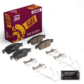 Metrix Premium Chassis Parts Front Disc Brake Pad Set 93998MC OEM fit auto parts