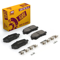 Metrix Premium Rear Semi-Metallic Disc Brake Pad Set 94014MS OEM fit auto parts