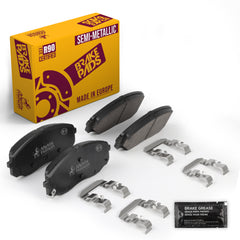 Metrix Premium Chassis Parts Front Disc Brake Pad Set 94019MS OEM fit auto parts