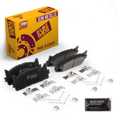 Metrix Premium Chassis Parts Front Disc Brake Pad Set 94025MS OEM fit auto parts