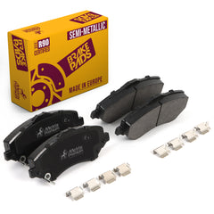 Metrix Premium Front Semi-Metallic Disc Brake Pad Set 94031MS OEM fit auto parts