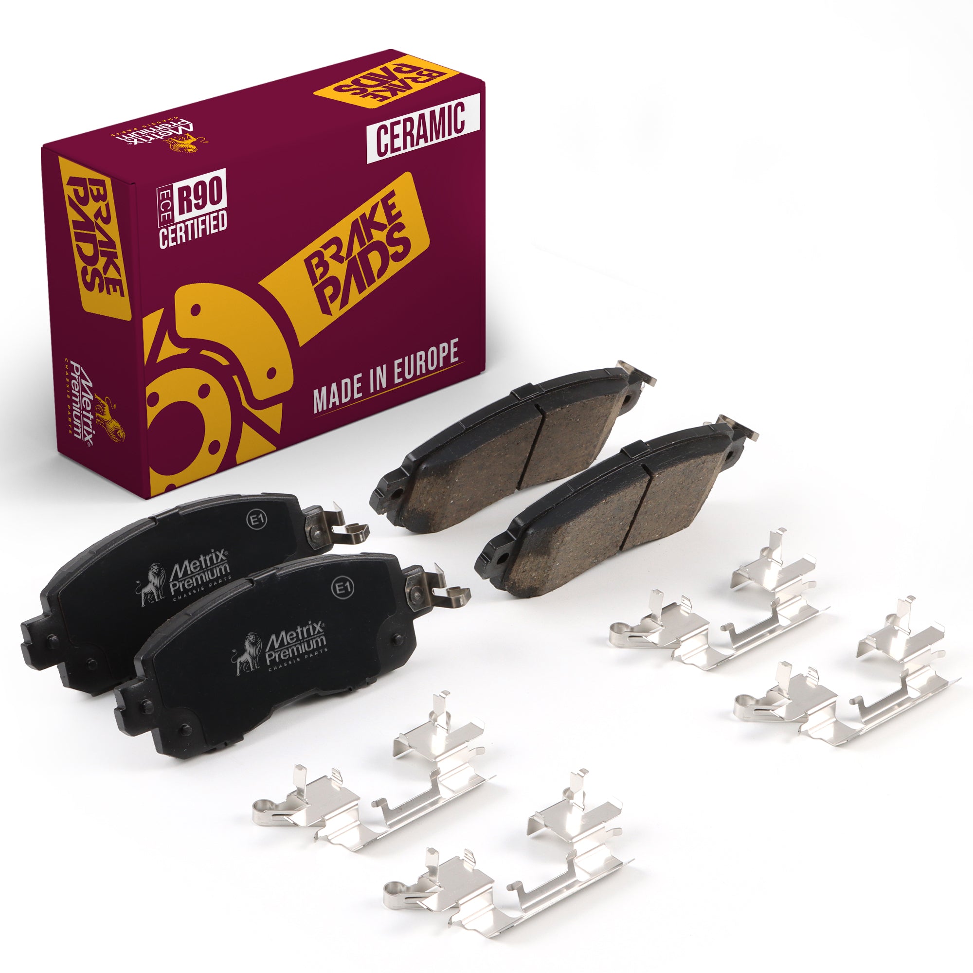 Metrix Premium Front Disc Brake Pad Set 94032MC OEM fit auto parts