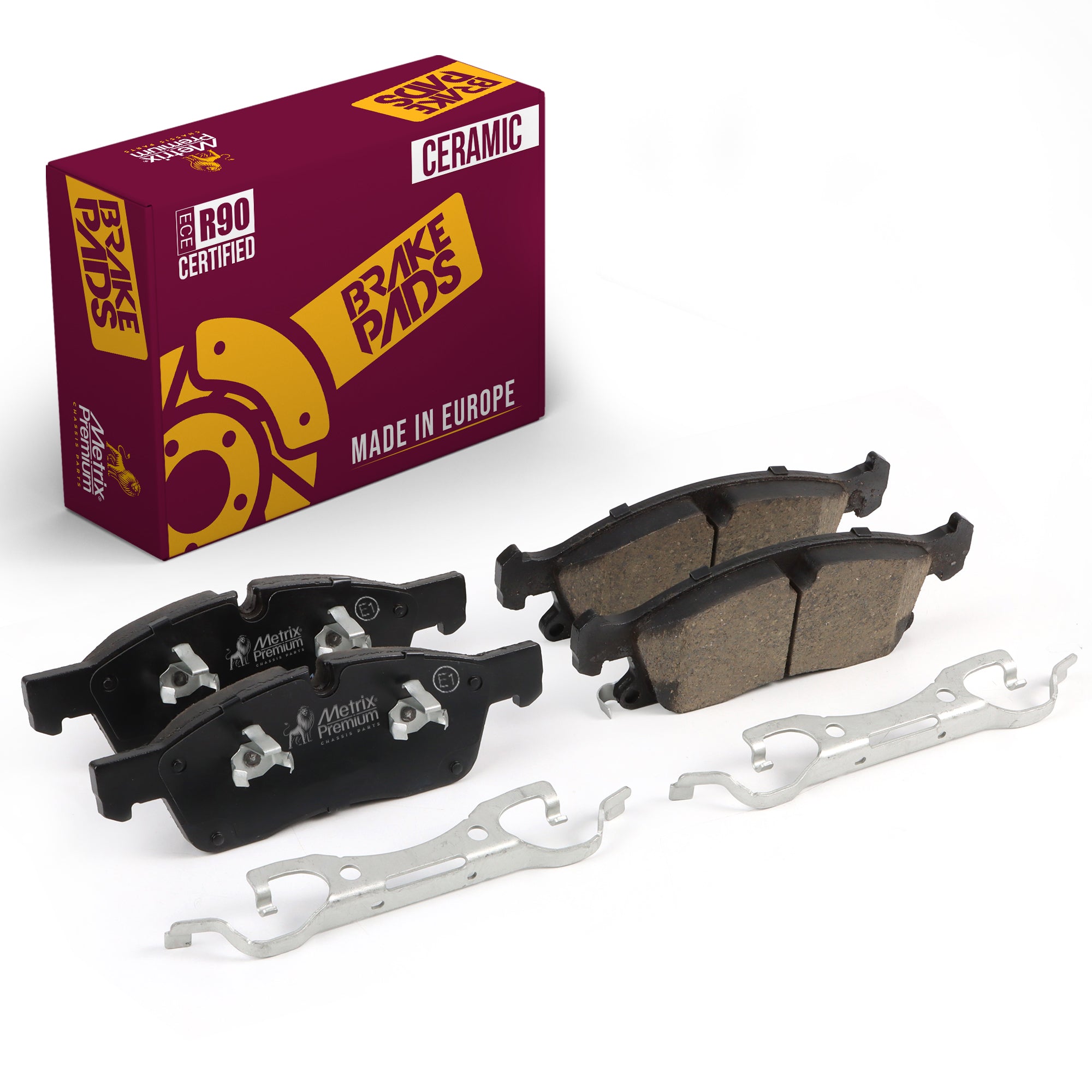 Metrix Premium Front Disc Brake Pad Set 94034MC OEM fit auto parts