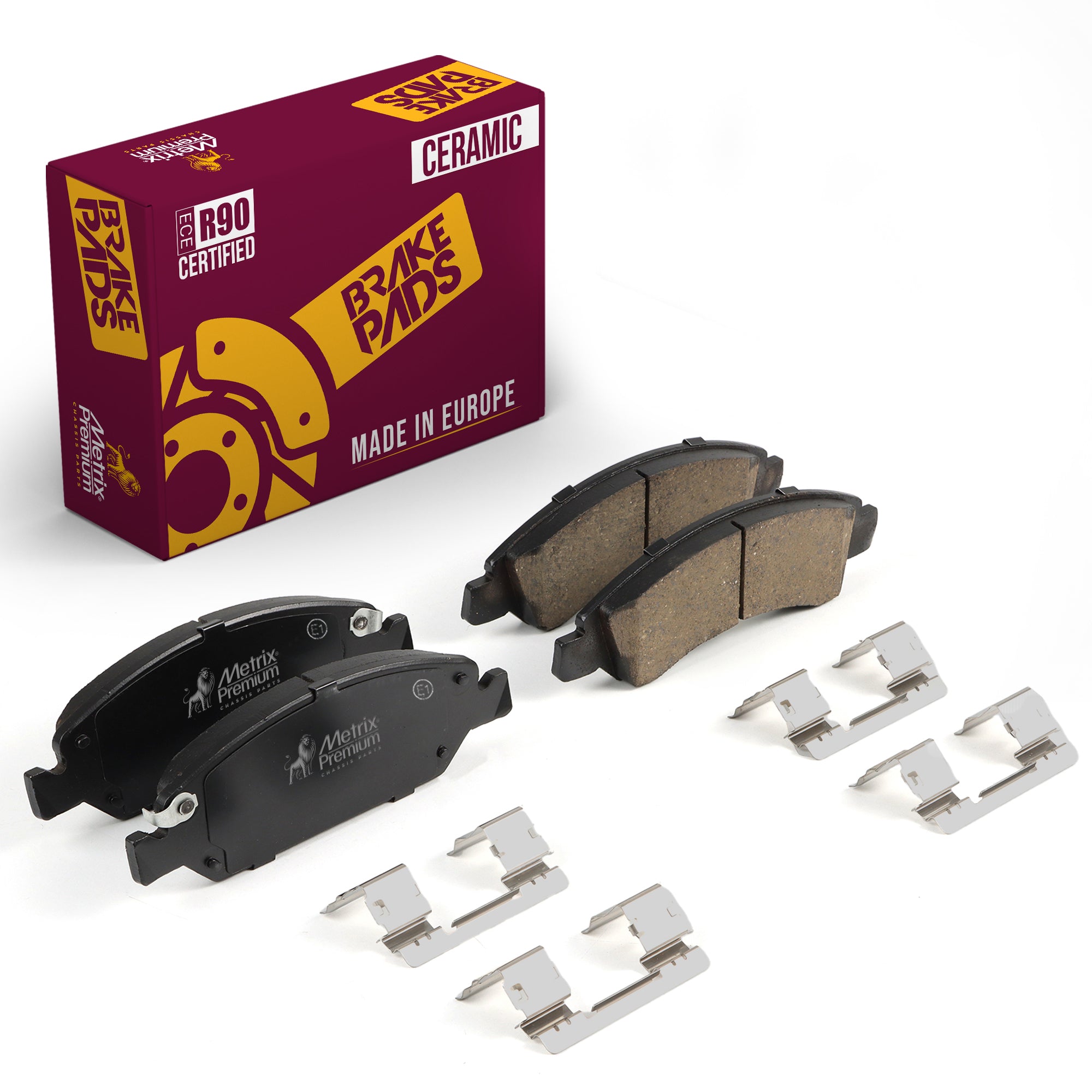 Metrix Premium Front Disc Brake Pad Set 94057MC OEM fit auto parts