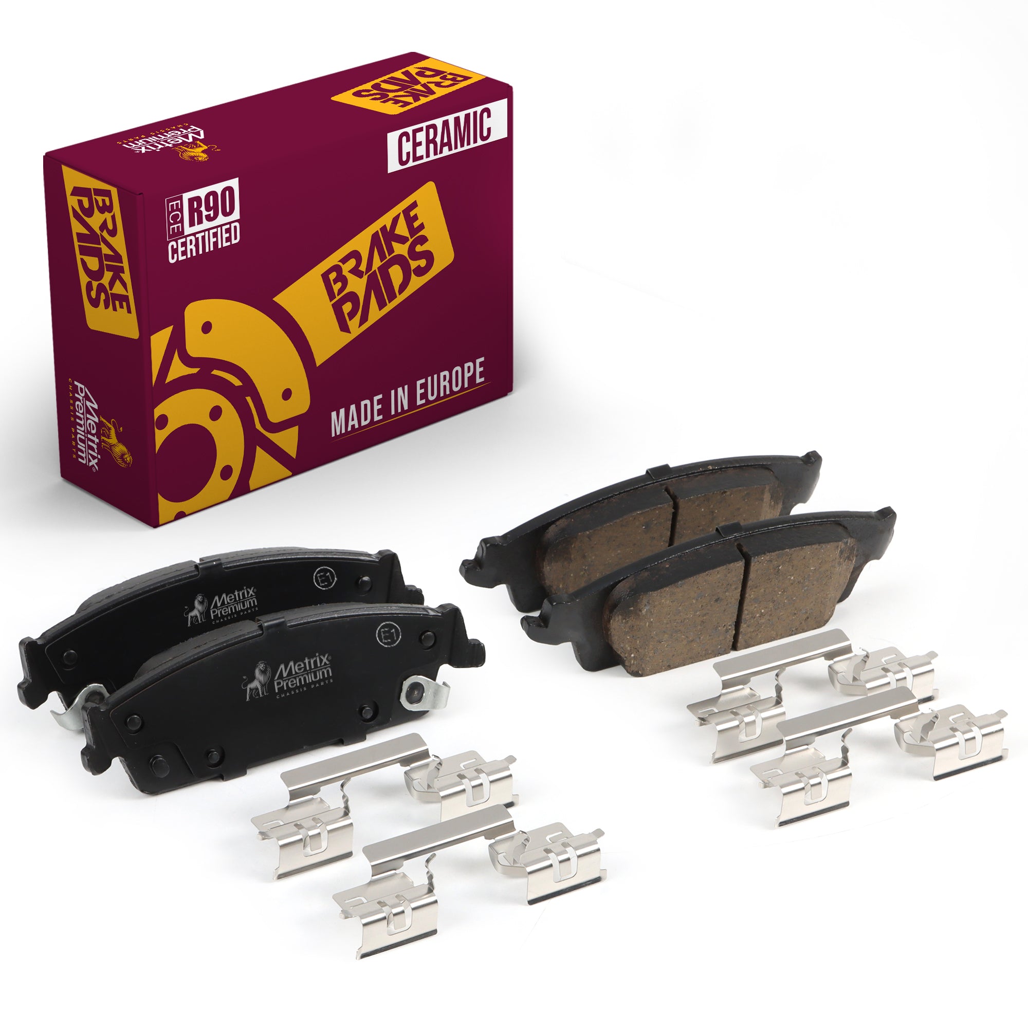 Metrix Premium Rear Disc Brake Pad Set 94058MC OEM fit auto parts