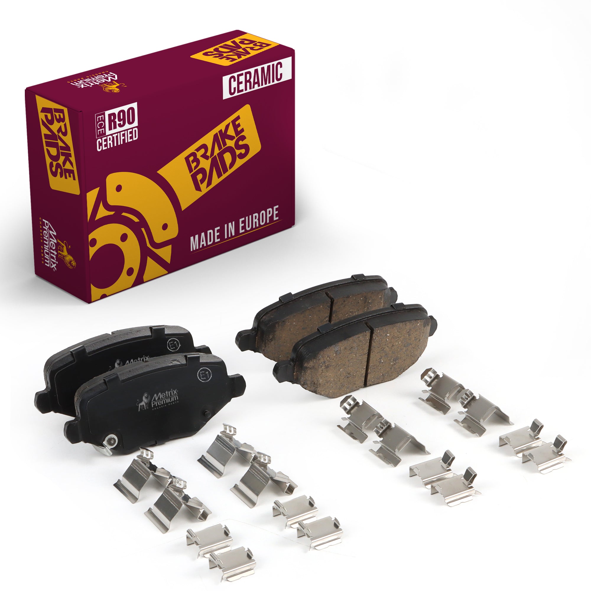 Metrix Premium Rear Disc Brake Pad Set 94106MC OEM fit auto parts