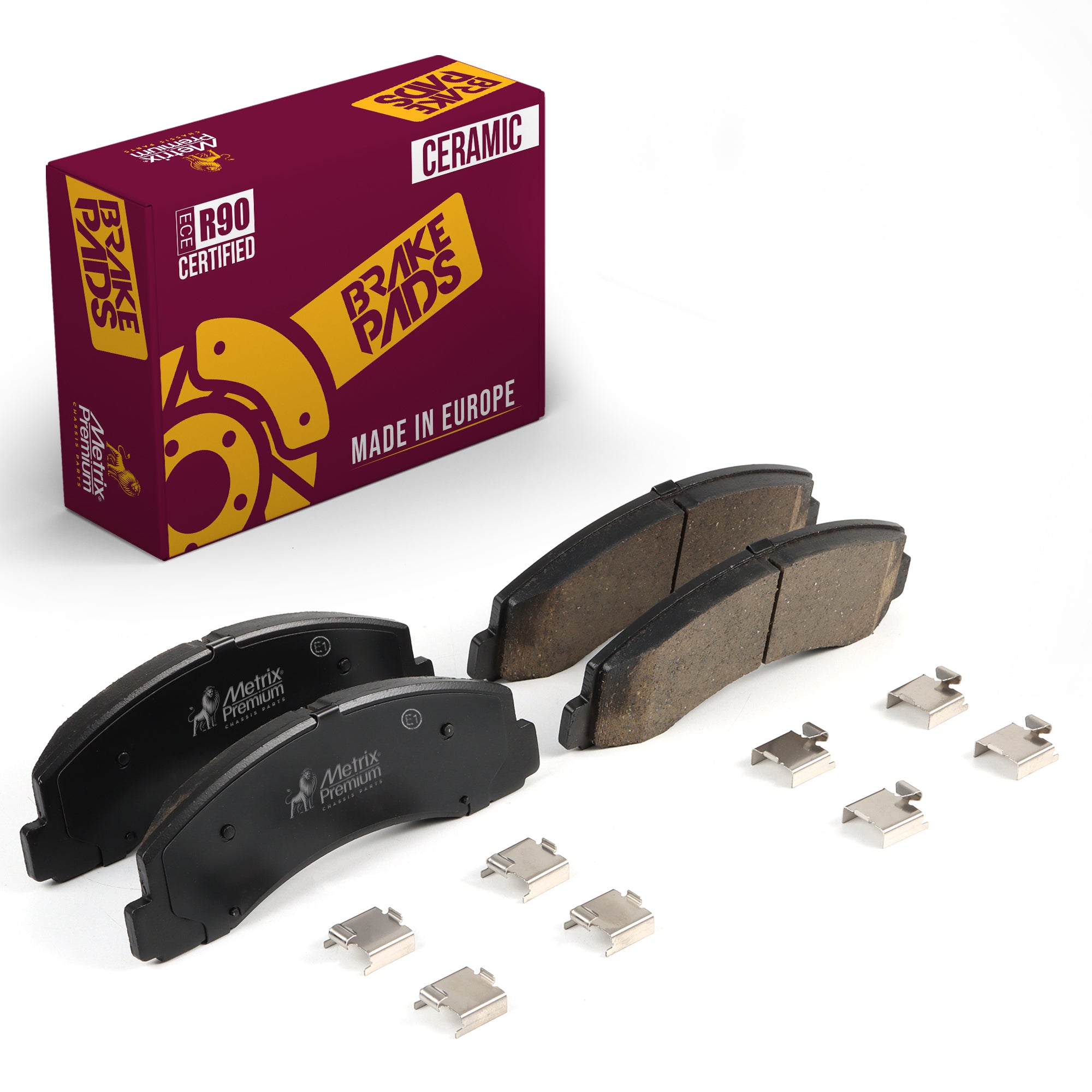 Metrix Premium Front Disc Brake Pad Set 94120MC OEM fit auto parts
