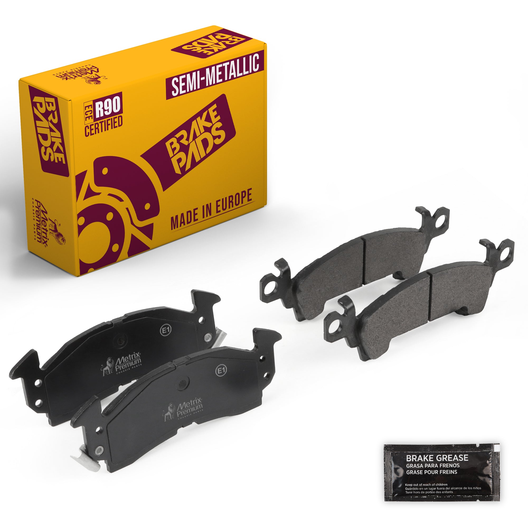 Metrix Premium Front Disc Brake Pad Set 94157MS OEM fit auto parts