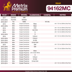 Metrix Premium Chassis Parts suspension steering brake parts