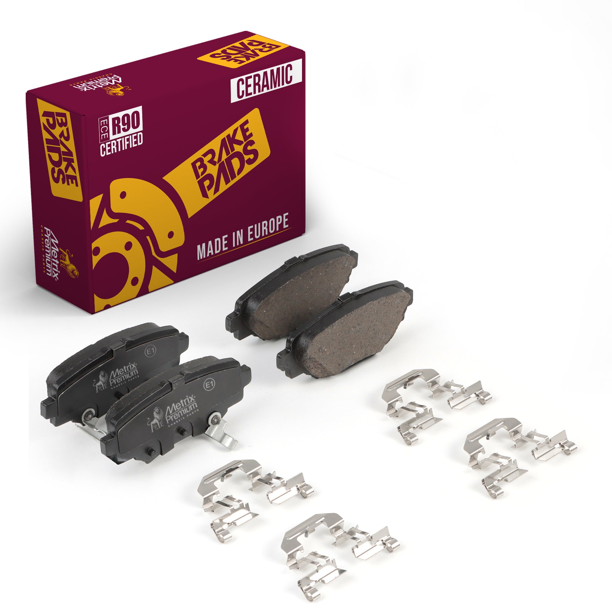 Metrix Premium Chassis Parts Rear Disc Brake Pad Set 94328MC for MAZDA