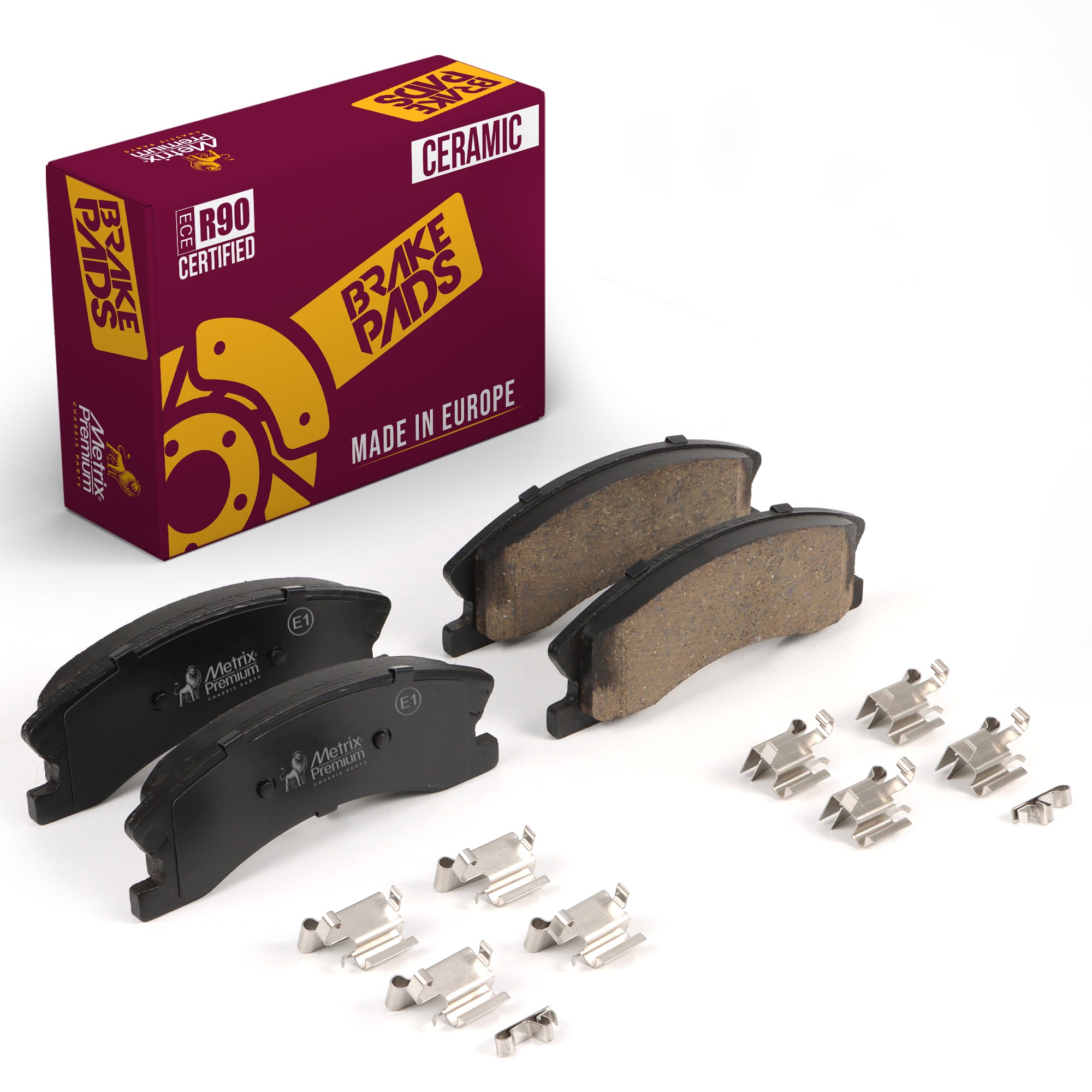 Metrix Premium Front Disc Brake Pad Set 94353MC OEM fit auto parts