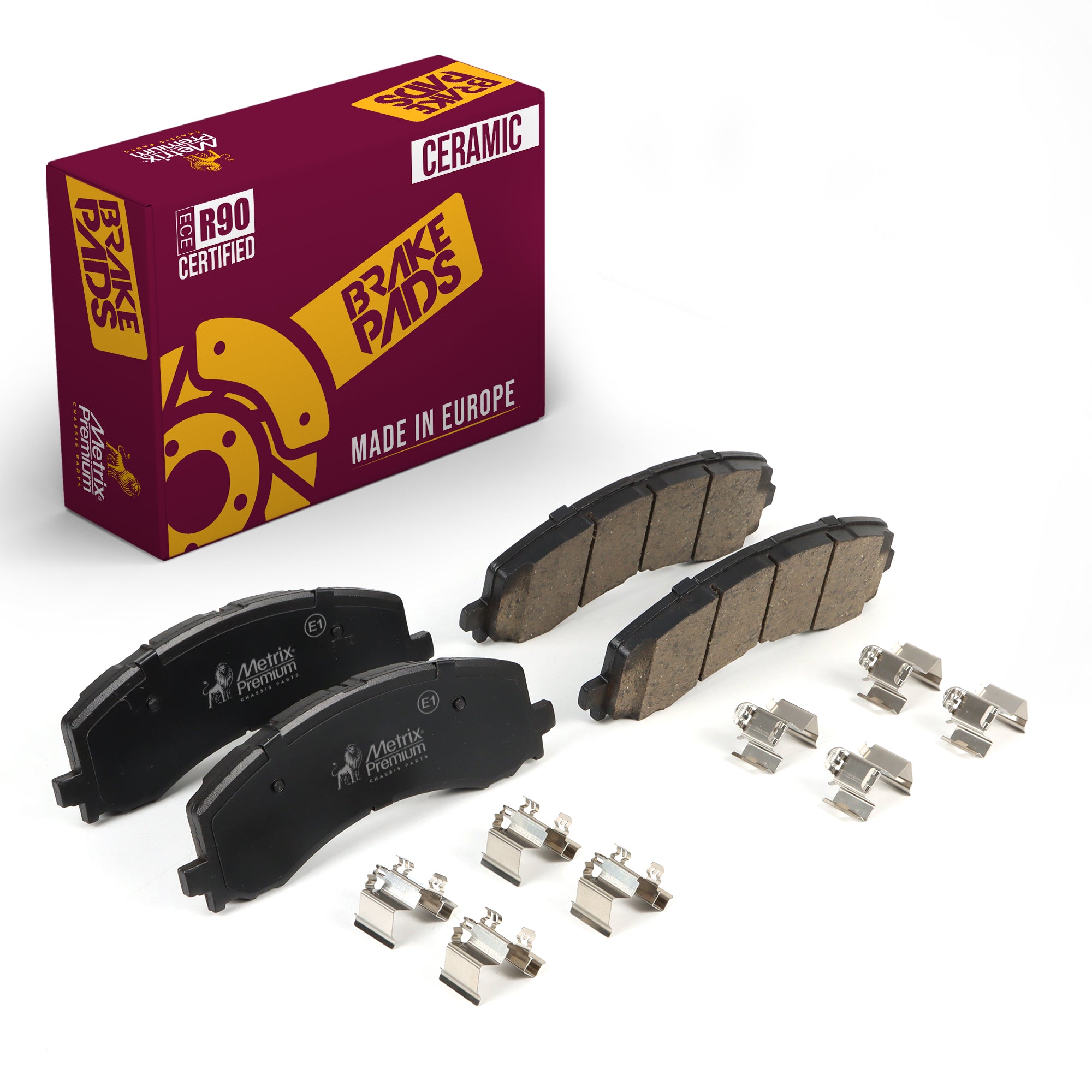 Metrix Premium Front Disc Brake Pad Set 94378MC OEM fit auto parts