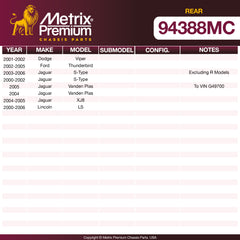 Metrix Premium Chassis Parts suspension steering brake parts