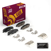 Metrix Premium Chassis Parts Front Disc Brake Pad Set 94458MC OEM fit auto parts