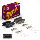 Metrix Premium Rear Disc Brake Pad Set 94464MC OEM fit auto parts