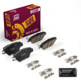 Metrix Premium Chassis Parts Rear Disc Brake Pad Set 94480MC OEM fit auto parts