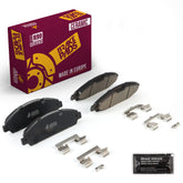 Metrix Premium Chassis Parts Front Disc Brake Pad Set 94487MC OEM fit auto parts