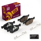 Metrix Premium Chassis Parts Front Disc Brake Pad Set 94498MC OEM fit auto parts