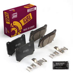 Metrix Premium Chassis Parts Front Disc Brake Pad Set 94518MC OEM fit auto parts
