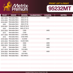 Metrix Premium Chassis Parts 2 PC Front Left & Right Stabilizer Bar Link Kit 95232MT aftermarket car parts