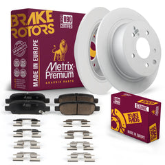Metrix Premium Rear Brake Kit 95721MT OEM fit auto parts