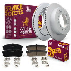 Metrix Premium Rear Brake Kit 95724MT OEM fit auto parts