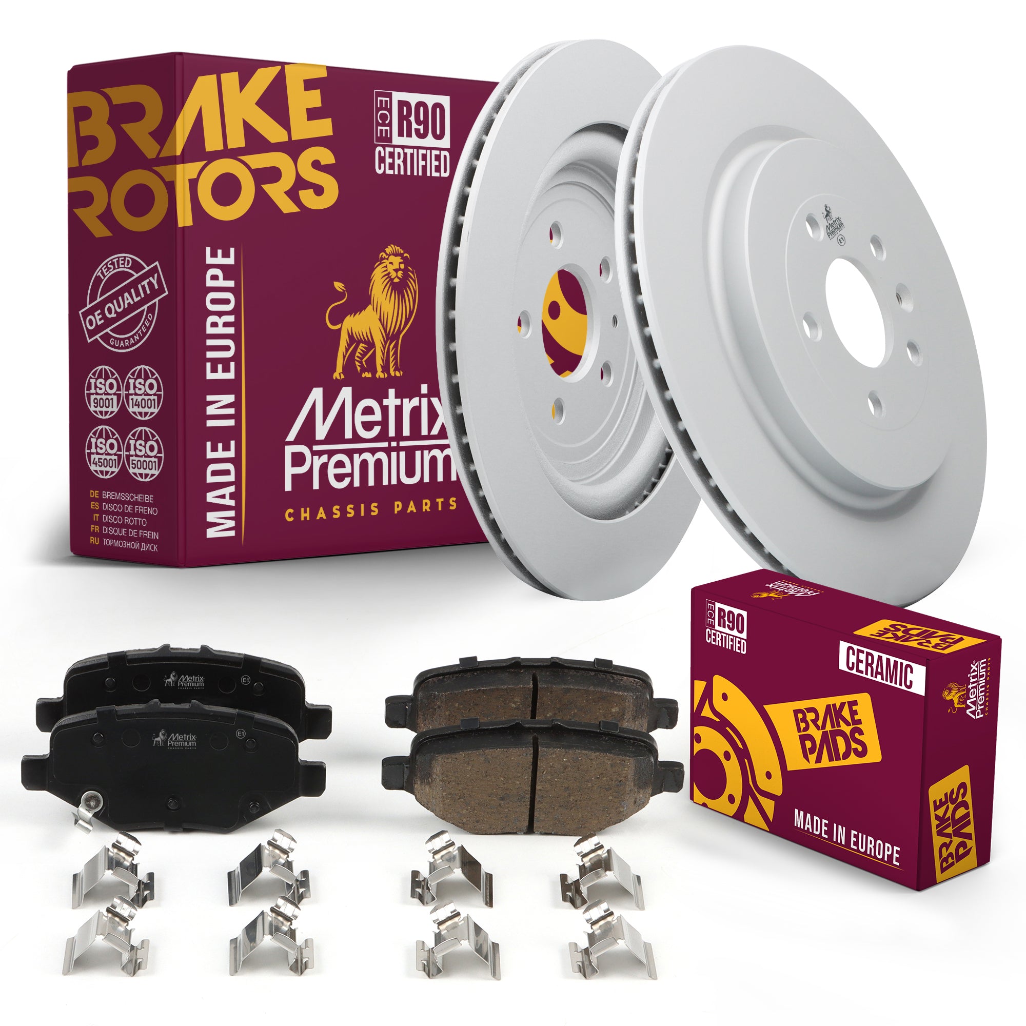 Metrix Premium Rear Brake Kit 95731MT OEM fit auto parts
