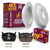 Metrix Premium Rear Brake Kit 95732MT OEM fit auto parts