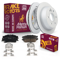 Metrix Premium Rear Brake Kit 95738MT OEM fit auto parts