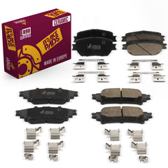 Metrix Premium Front & Rear Brake Pad Kit 95788MT OEM fit auto parts