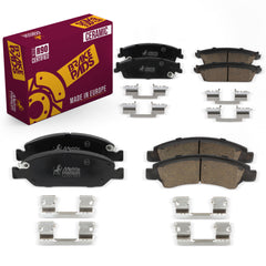 Metrix Premium Front & Rear Brake Pad Kit 95824MT OEM fit auto parts
