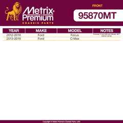 Metrix Premium Front End 8 PC Suspension Kit 95870MT for Ford aftermarket auto parts