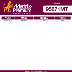 Metrix Premium Front End 10 PC Suspension Kit 95871MT for Honda aftermarket auto parts