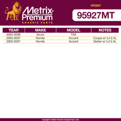 Metrix Premium Front End 14 PC Suspension Kit 95927MT for Acura, Honda aftermarket auto parts