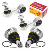 Metrix Premium 4 PC Front Stabilizer Bar Link and Upper Ball Joint Kit 96553MT OEM fit auto parts