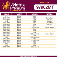 Metrix Premium 4 PC Front Stabilizer Bar Link and Rear Stabilizer Bar Link Kit 97962MT OEM fit auto parts fitment compability