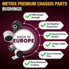 Metrix Premium Chassis Parts Front Stabilizer Bar Bushing Kit 48461MP suspension steering brake parts