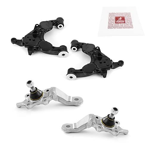 Metrix Premium 4PCS Front Lower Control Arm and Front Lower Ball Joint Kit RK640434, RK640435, K90262, K90263 Fits 2001-2002 Toyota Sequoia, 2000-2002 Toyota Tundra - Metrix Premium Chassis Parts
