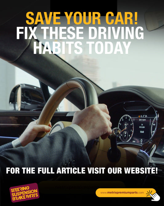Save Your Car! Fix These Driving Habits Today