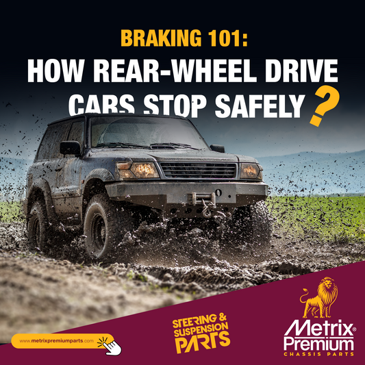 Braking 101, How rear-wheel drive (RWD) cars stop safely?