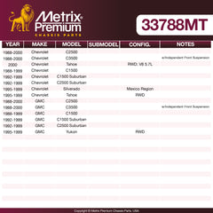 Metrix Premium Chassis Parts Center Link 33788MT aftermarket car parts