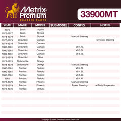 Metrix Premium Center Link 33900MT OEM fit spare parts