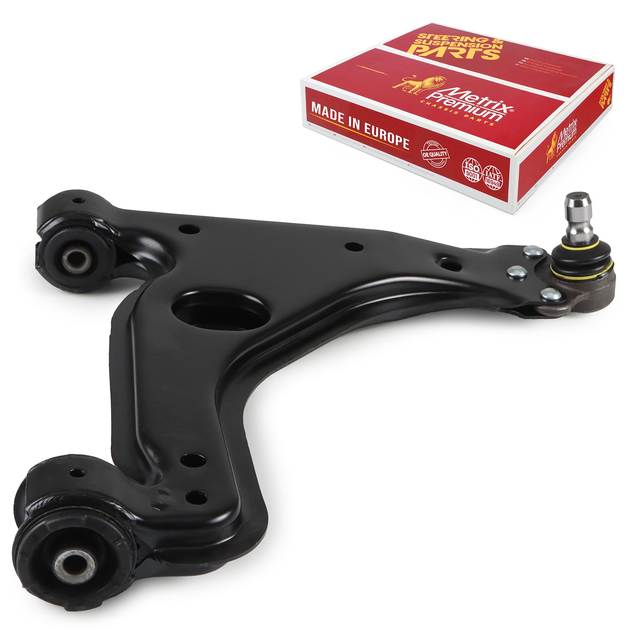 Metrix Premium Chassis Parts Front Right Lower Control Arm and Ball Joint Assembly 34103MT OEM fit auto parts