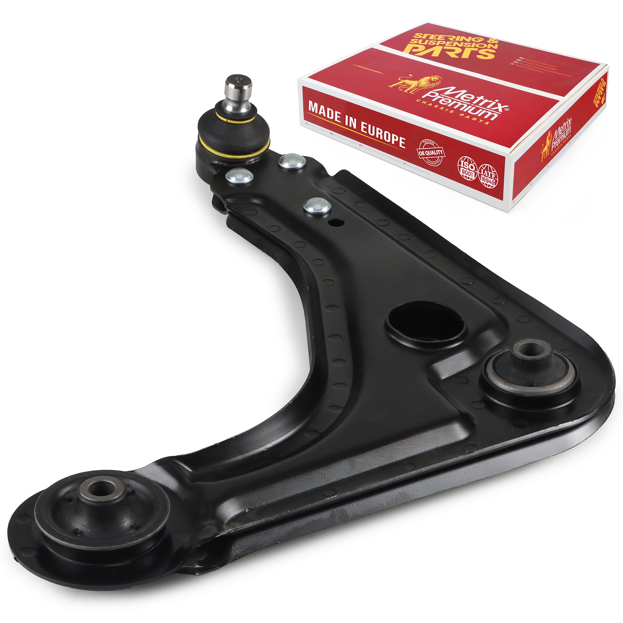 Metrix Premium Chassis Parts Front Left Lower Control Arm and Ball Joint Assembly 34126MT OEM fit auto parts