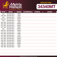 Metrix Premium Chassis Parts  suspension steering brake parts